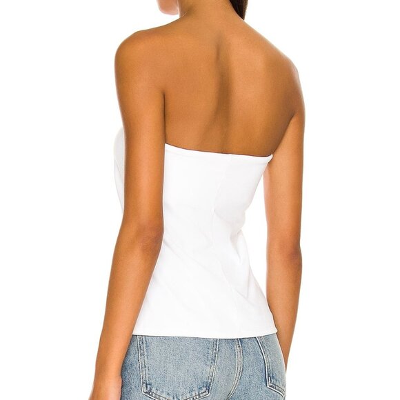 NEW 525 Tube Top in White Strapless Large L XL extra - Picture 2 of 7